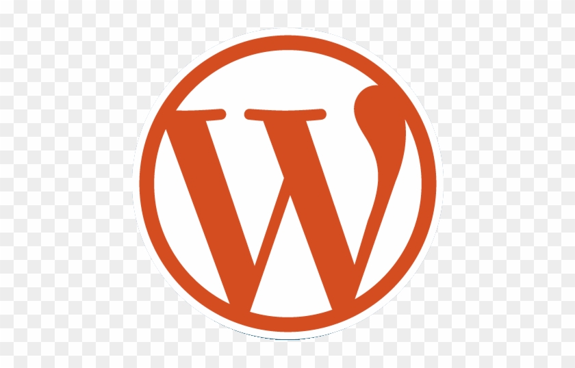 Wordpress Orange Logo Transparent Outside - Createspace Independent Publishing Platform Wordpress #985832