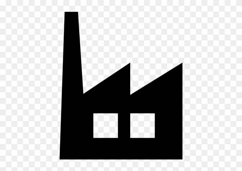 Factory Building Free Icon - Icon Of Trade And Industry #985897