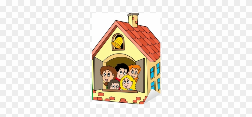 Child In A House Clipart #985929