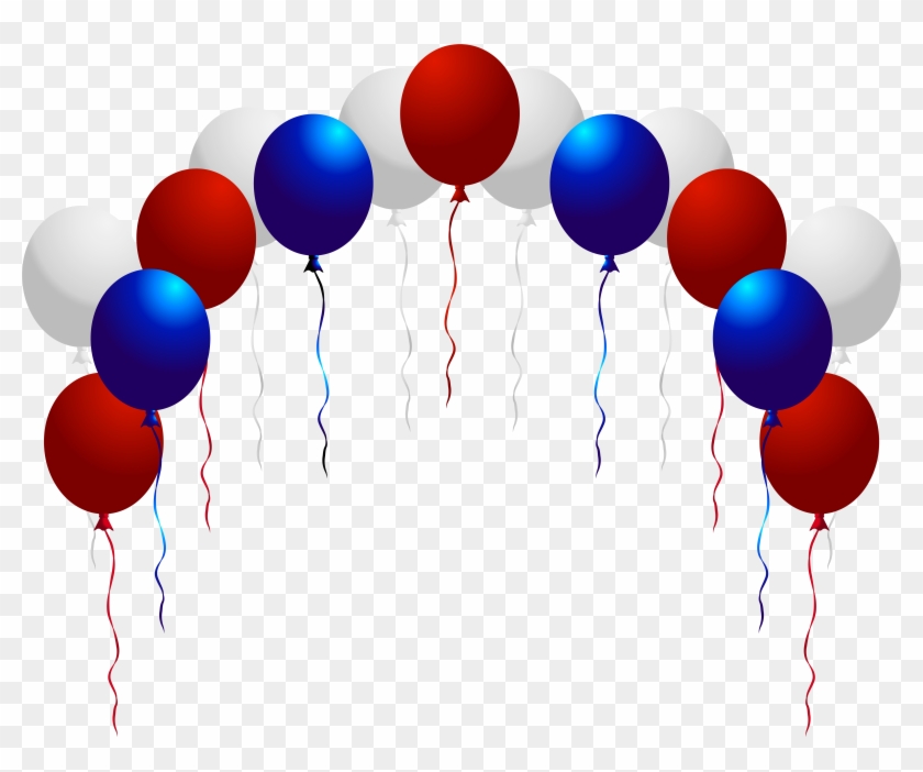 Balloon Clipart 4th July - Balloon Clipart 4th July #985971