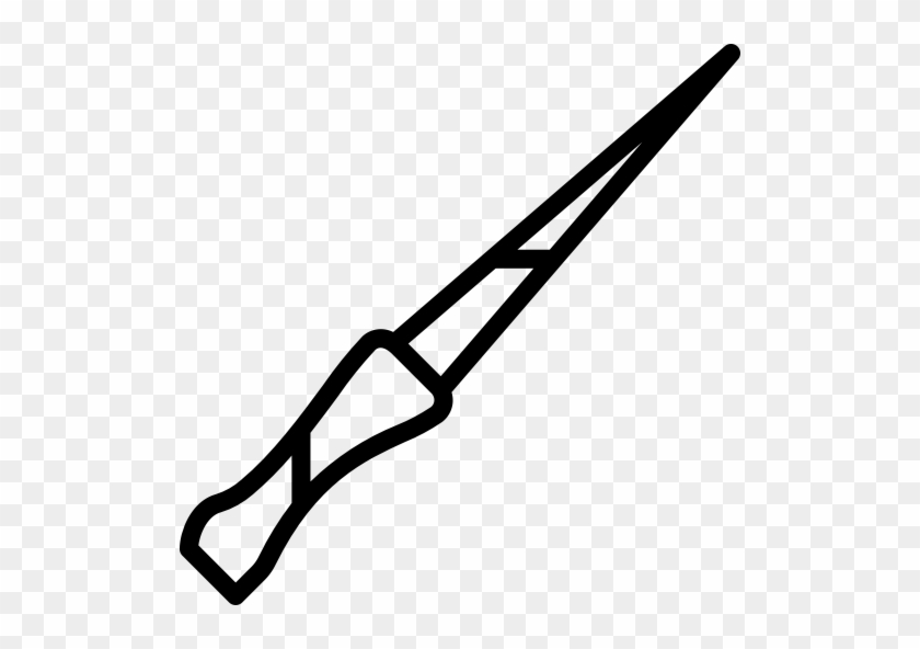 Harry Potter Wand Magician Clip Art - Harry Potter Wand Clipart Free Black And White #985966