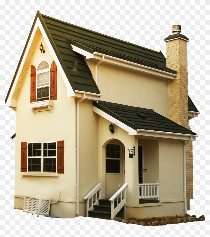 Wind Turbine Cottage House - Modern Villa Png #986059