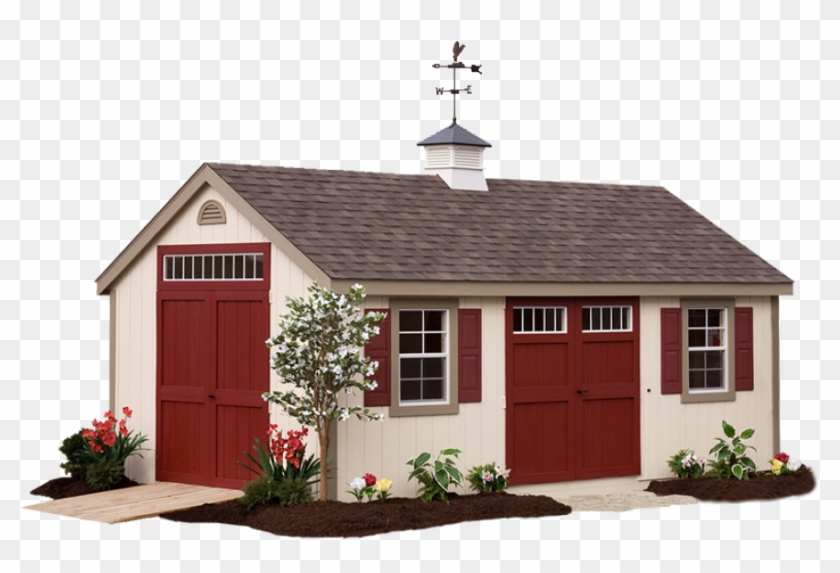 Deluxe Custom Cape-cod Garden Shed In Minneapolis, - Amish Sheds #986100
