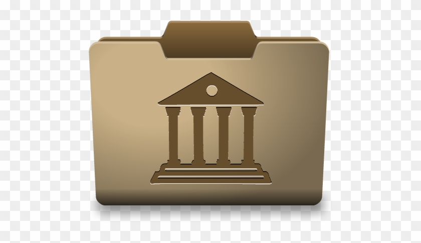 Cardboard Library Icon Png - Illustration #986119
