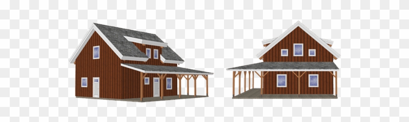 Pre-designed Barn Home Image Example Ponderosa Country - Barn #986131