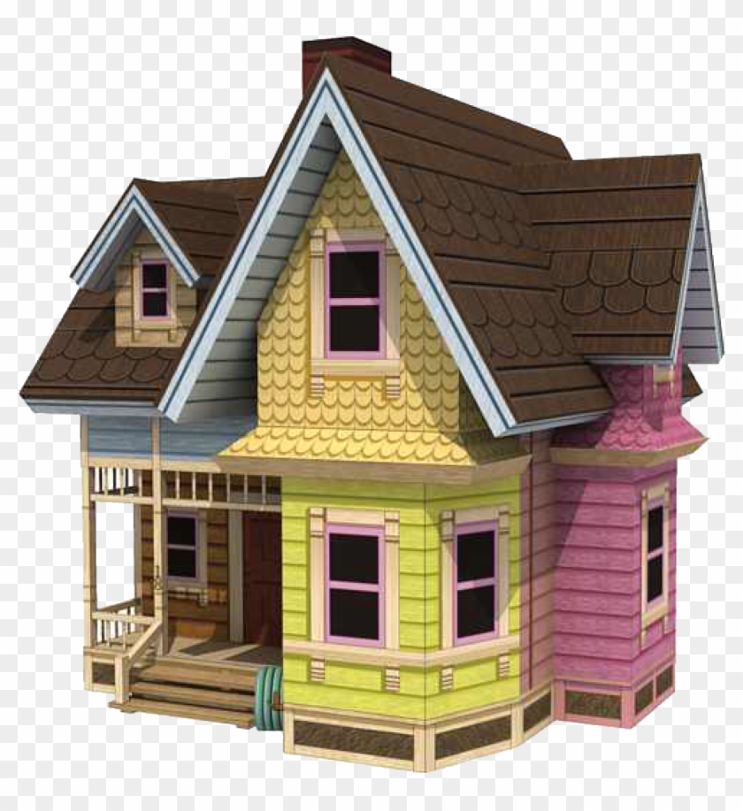 Carl's House Из Бумаги - House From Up 3d #986164