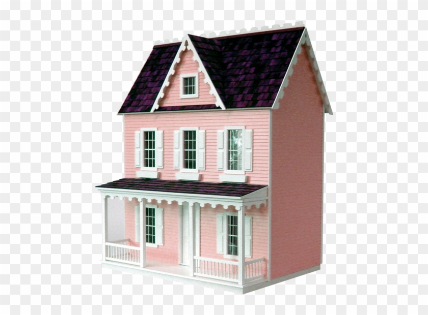 Vermont Farmhouse Jr Dollhouse Kit Milled Mdf Real - Real Good Toys Vermont Farmhouse Jr. Dollhouse Kit-milled #986170