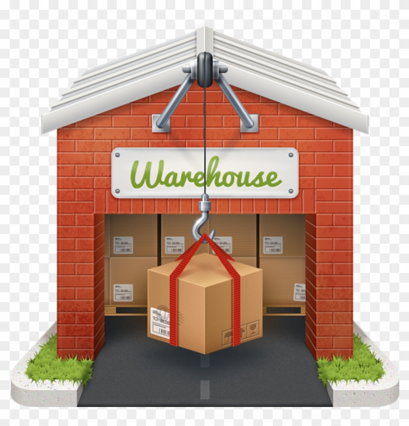 Icon Building Warehouse Icon - Warehouse Icon Png #986190