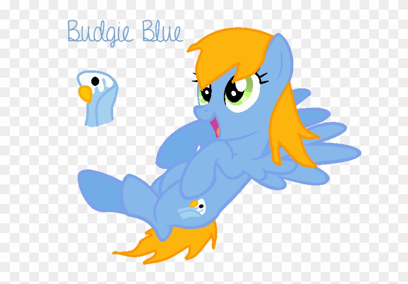 Budgie Blue Vector/request By Kawaiinikki - Cartoon #986202