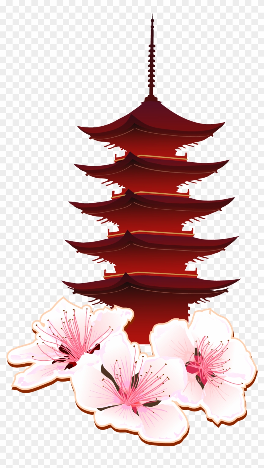 Itsukushima Shrine Torii Illustration - Itsukushima Shrine #986255