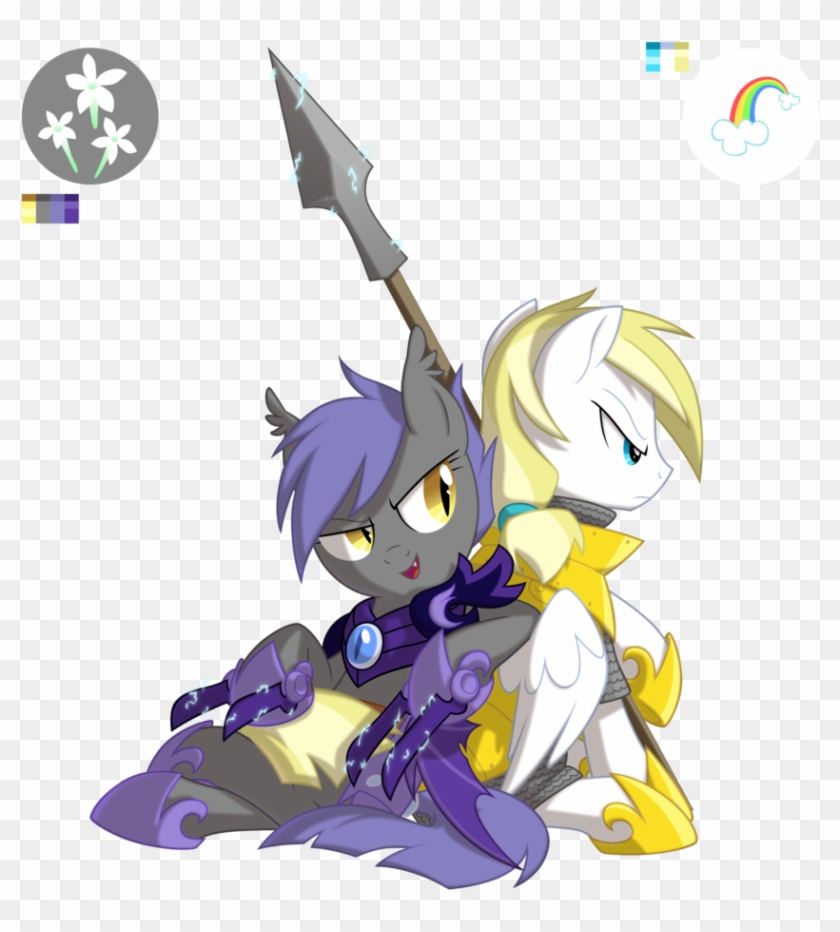 Midnight Blossom, Cloud Skipper By Equestria-prevails - Mlp Midnight Blossom And Cloud Skipper #986384