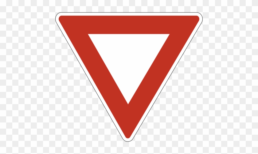 Ra-2 Yield Sign - Does The Red Triangle Sign Mean #986419