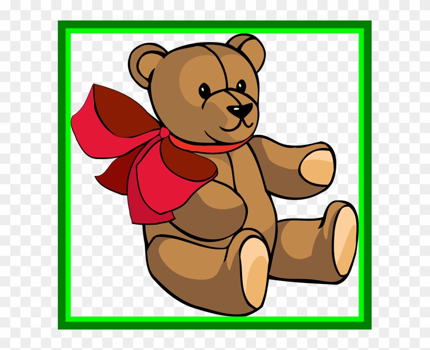 Shocking Teddy Bear Clipart From Cutecolors Risks And - Love You Tile Coaster #986450