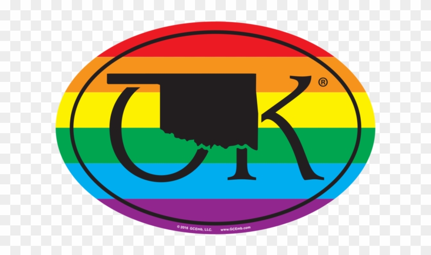 Ok Oklahoma Lgbt Removable 6″ X 4″ Euro - Wisconsin #986478