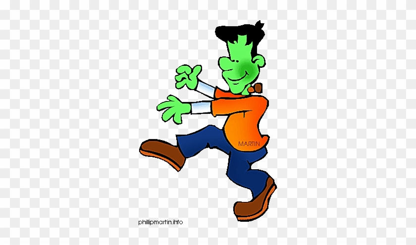 Phillip Martin Halloween Clip Art - Frankenstein Clipart Gif #986537