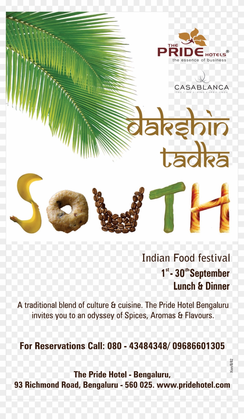 Are You A South Indian Food Loverthen The Pride Hotels, - Pride Hotel #986671