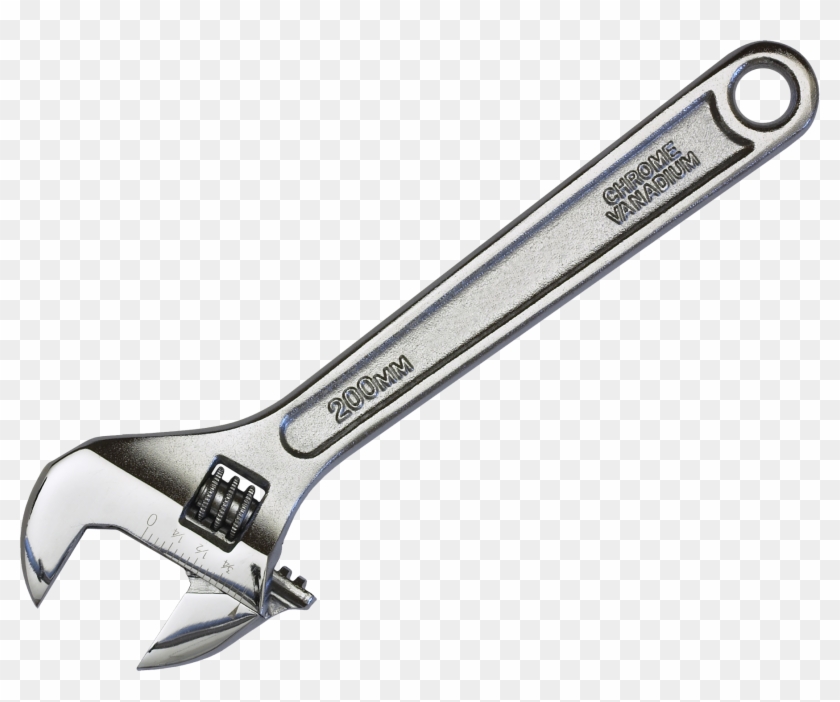 Spanner Png Image - Adjustable Wrench #986683