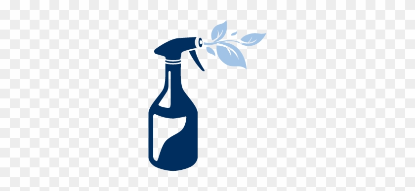 This Green Cleaning Icon Shows Leaves Sprouting From - Green Cleaning #986788