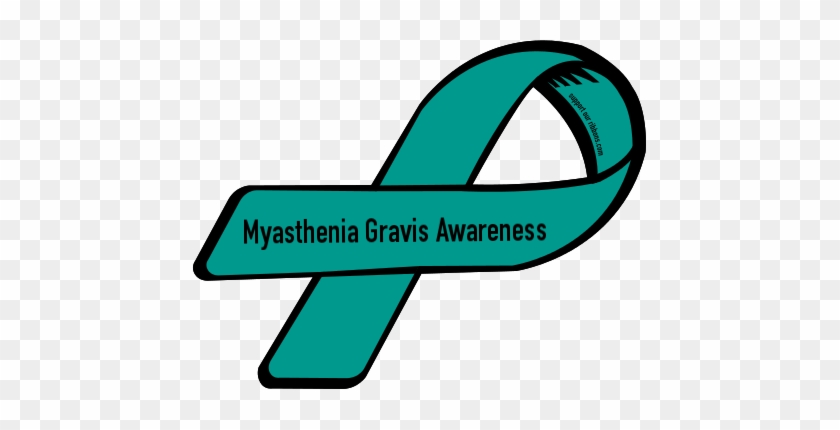 June Is Myasthenia Gravis Awareness Month - Myasthenia Gravis Awareness Ribbon #986945
