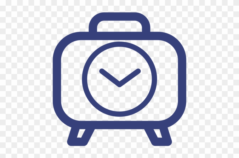 Snooze Alarm Clock Stroke Icon Transparent Png - Alarm Clock #986981