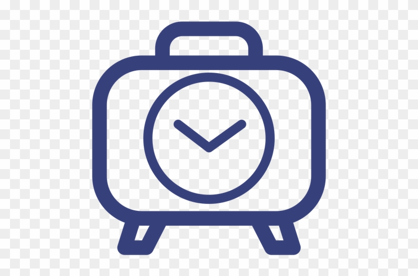 Snooze Alarm Clock Stroke Icon Transparent Png - Alarm Clock #986981