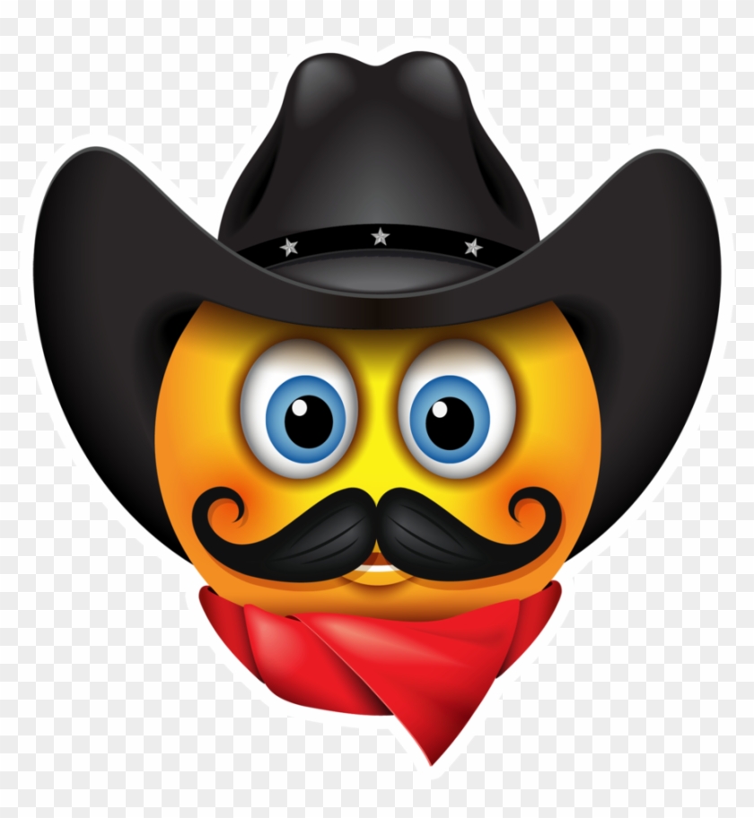 Everyday Emojis - Cowboy Emoji Png #987008