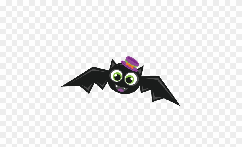 Halloween Bat Scrapbook Cut File Cute Clipart Files - Clip Art #987068