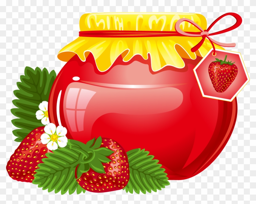 Marmalade Fruit Preserves Royalty-free Clip Art - Strawberry Jam Animated Gif #987110