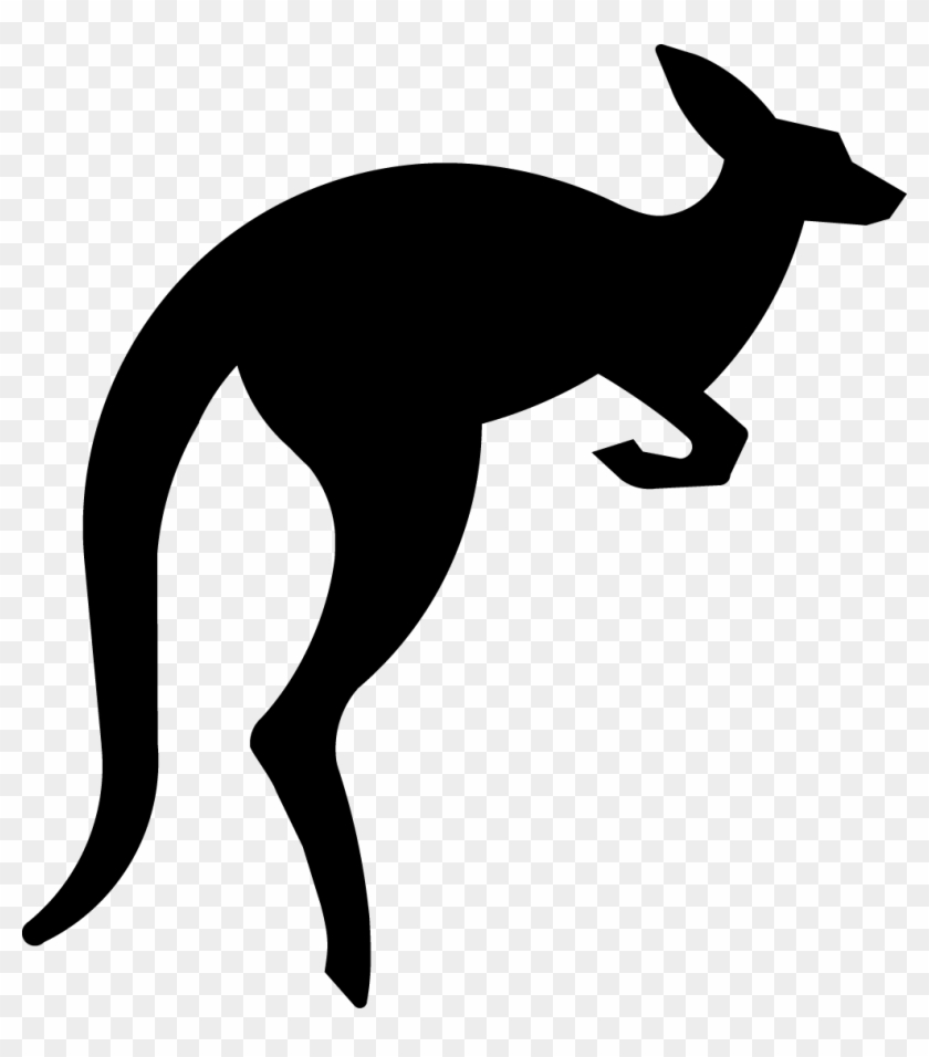 Running Kangaroo Logo Files - Kangaroo Vector Png #987195