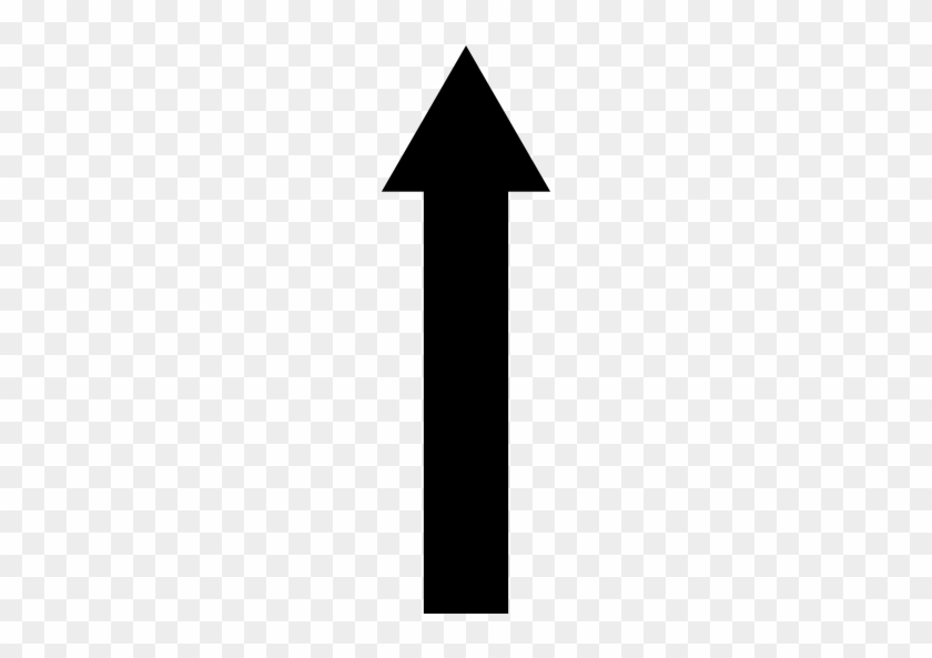 Straight Ahead Arrow Symbol Free Icon - Arrow #987295