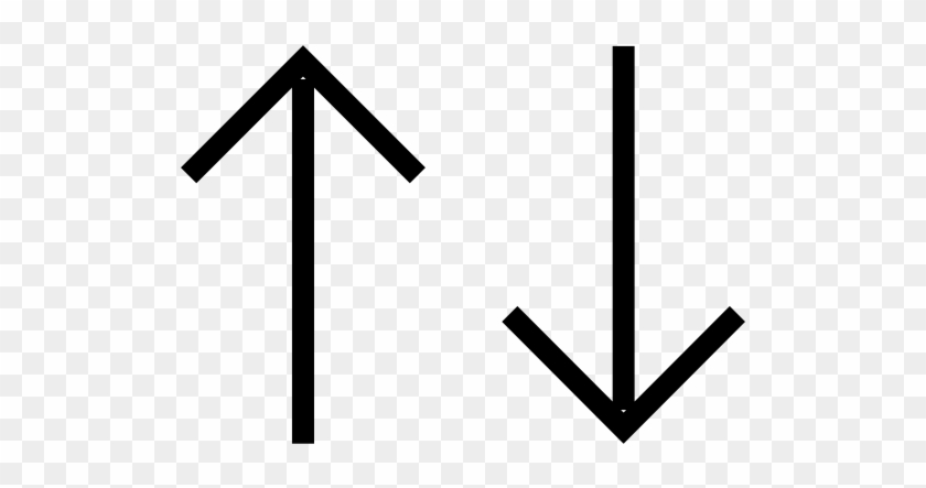 Up And Down Straight Arrows Free Icon - Up Arrow Png - Full Size PNG ...