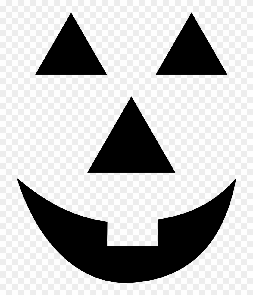 Simple Jack O' Lantern Silhouette - Jack-o'-lantern #987310