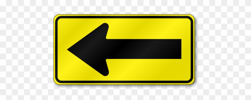 Large Straight Arrow W1-6 - Traffic Sign #987315