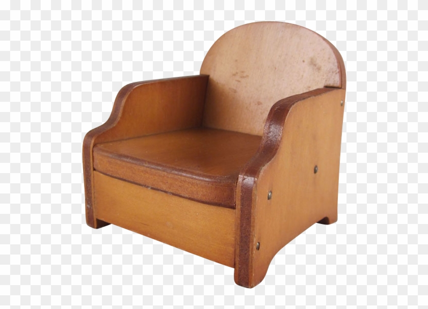 Wanner, Grand Rapids 1-1/2 Club Chair Dollhouse Furniture - Club Chair #987335