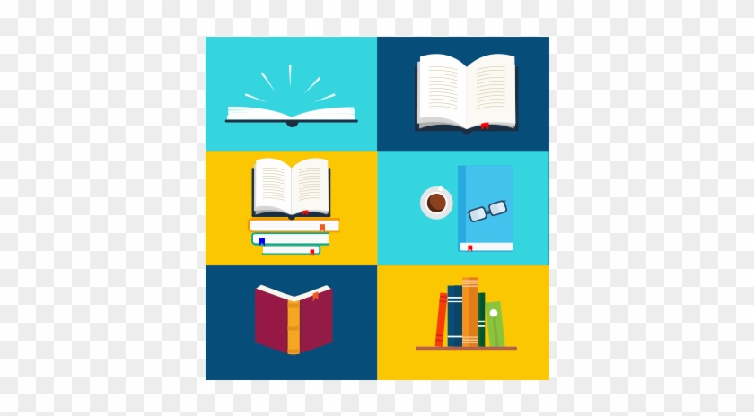 Books Illustration Vector Files Free Png Graphic Cave - Graphics #987401