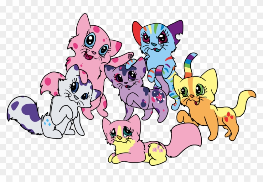 My Little Ponies As Cats By Allissajoanne4 - My Little Pony Cat #987538