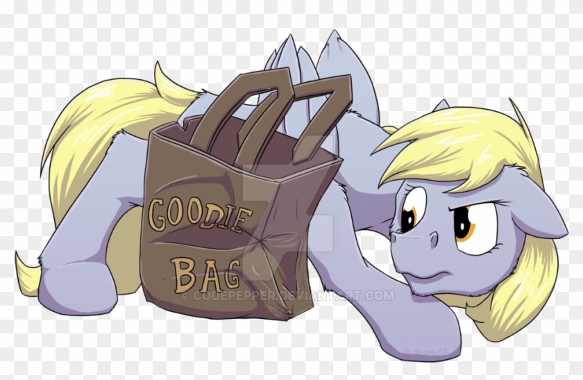 Codepepper, Derpy Hooves, Female, Floppy Ears, Looking - Cartoon #987608