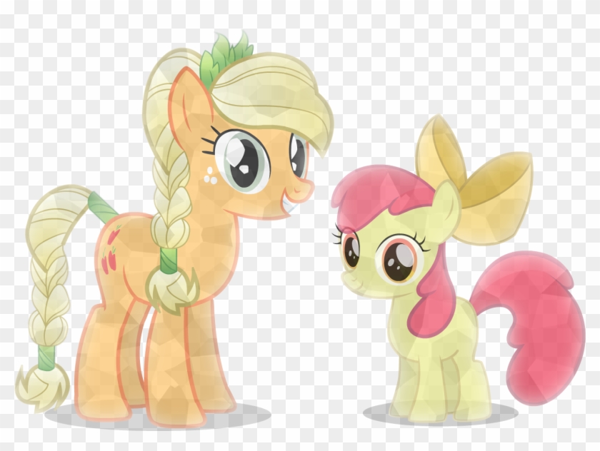 My Little Pony Applejack And Applebloom - Applejack Y Apple Bloom #987625
