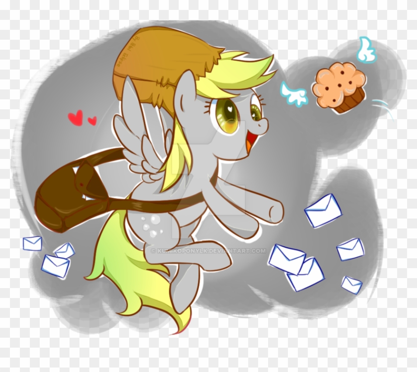 Kumikoponylk, Derpy Hooves, Female, Food, Mailbag, - Derpy Hooves #987645