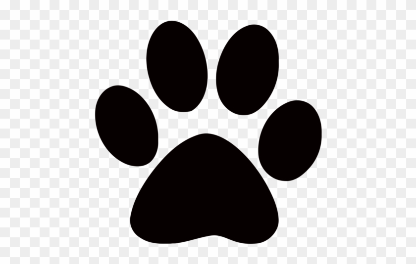 Cougar Paw Print Clip Art - Paw Print Clip Art #987684