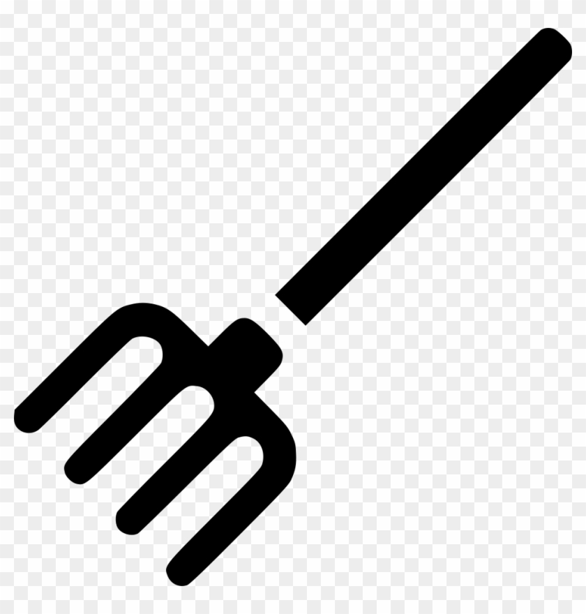 Pitchfork Dig Tool Rake Garden Comments - Spatula Symbol Png #987703