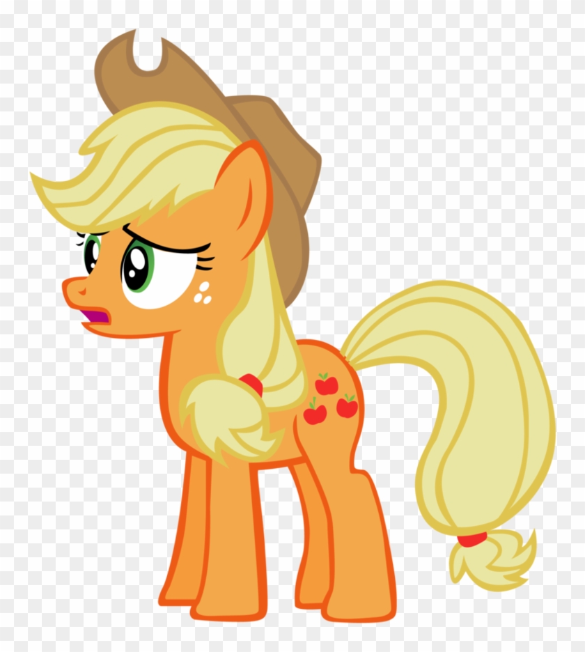 Apple Jack Confused By Theimortalis42 - Mlp Applejack Confused #987706