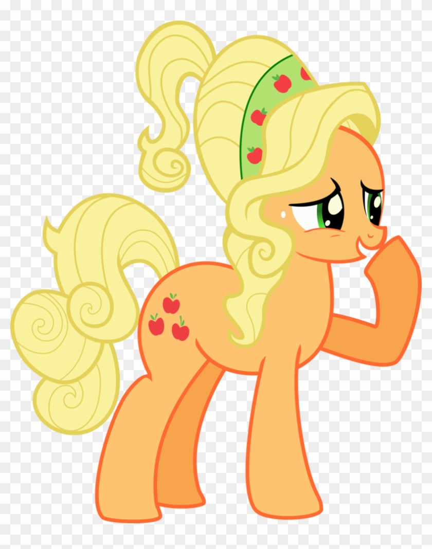 Mlp Apple Jack By Ispincharles - My Little Pony Applejack Hairstyle #987710