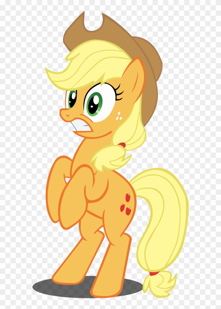 My Little Pony Friendship Is Magic Who Is More Scared - My Little Pony Applejack Scared #987734