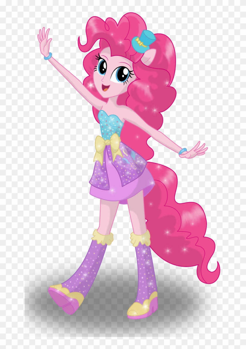 کیکِ فنجونی صورتی،کاپ کیک صورتی - Mlp Equestria Girls Pinkie Pie Dress #987746