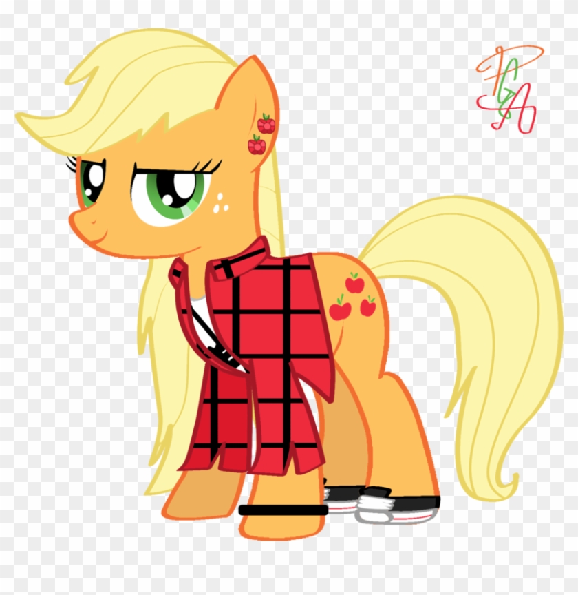 90s Applejack By ~pa0oliitahw On Deviantart - Applejack 90s #987776