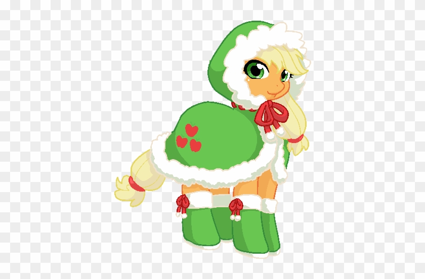 Applejack Winter Dress By Norang94 - My Little Pony Applejack Winter Dress #987788