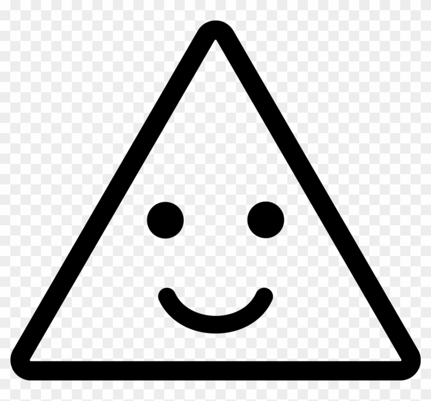 Hey I Have A Simple Question, One Not Regarding Beliefs - Triangle With Smiley Face #987842