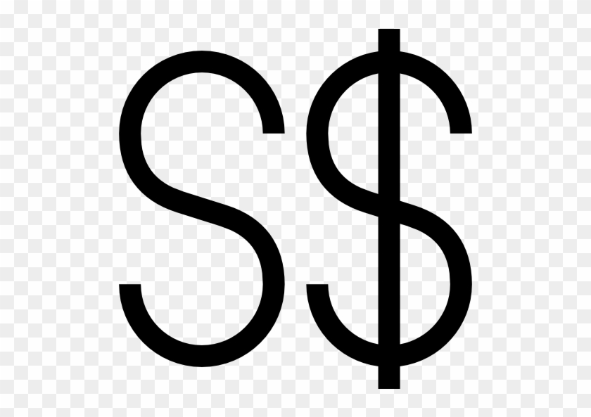 Singapore Dollar Free Icon - Singapore Dollar Symbol Png #987843