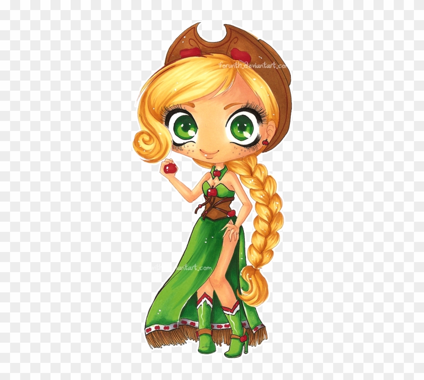 Fim Applejack By Daemla - Illustration #987861